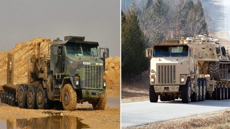 The Oshkosh M1070 HET: Powering the Heavy Equipment Transport Game