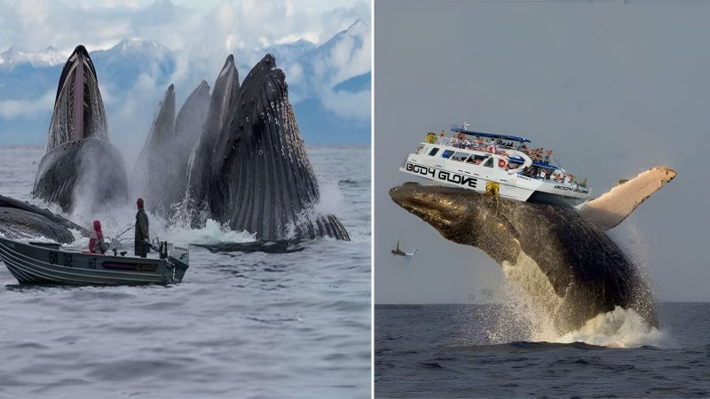 Terrifying scene: Whales attack boat, panicking many passengers