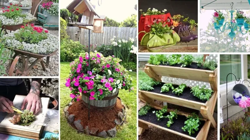 26 Best Garden Planter Ideas To Add Even More Charm To Your Backyard