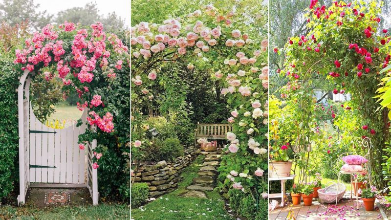 33 Flower-Styled Garden Decorations To Enchant Your Outdoors