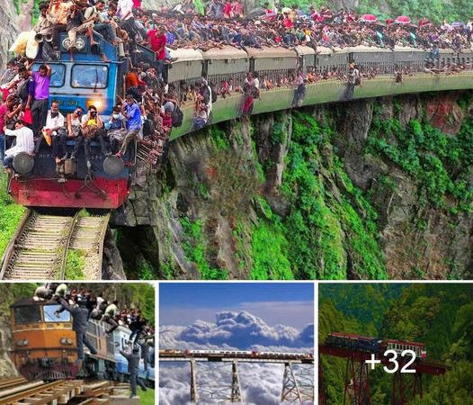 Adventᴜrouѕ Insights: Exploring the World’s Most Hazardous and Awe-Inspiring Railways