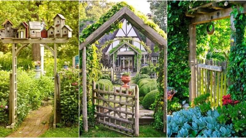 Unveiling Nature’s Charm: 25 Gorgeous Garden Gate Designs for a Picture-Perfect Landscape ‎