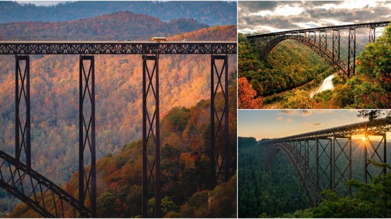 New River Gorge Bridge: A Marvel of Engineering in West Virginia, USA!